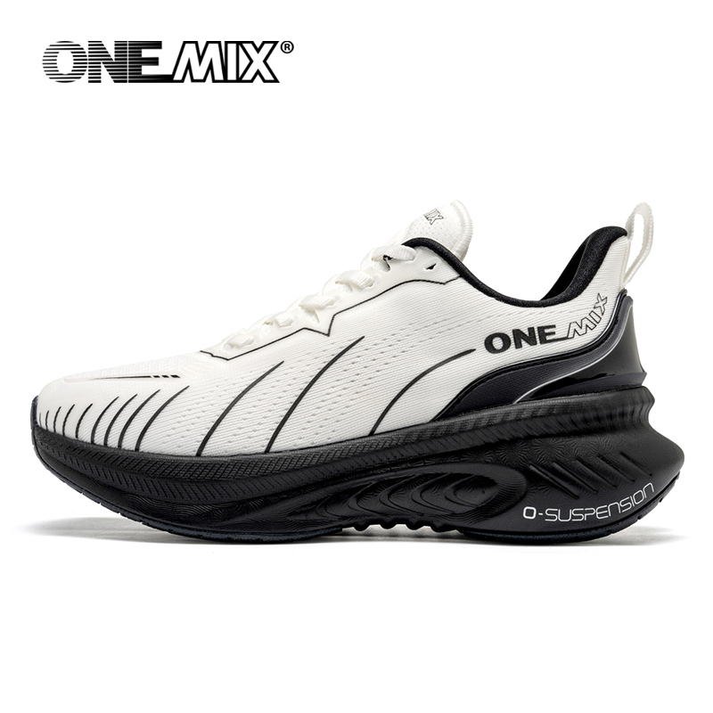 Reflective Night Running Shoes - ONEMIX новые амортизирующие кроссовки для мужчин,
