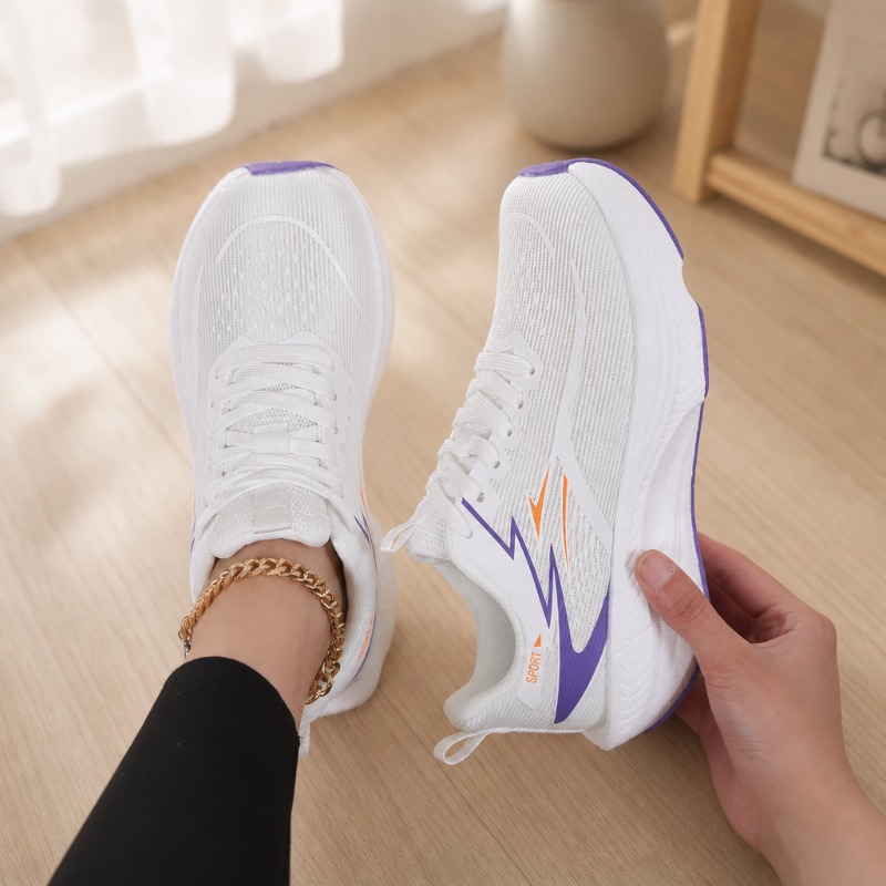 Wide Toe Box Running Sneakers - Женские кроссовки с широким носком, дышащие,