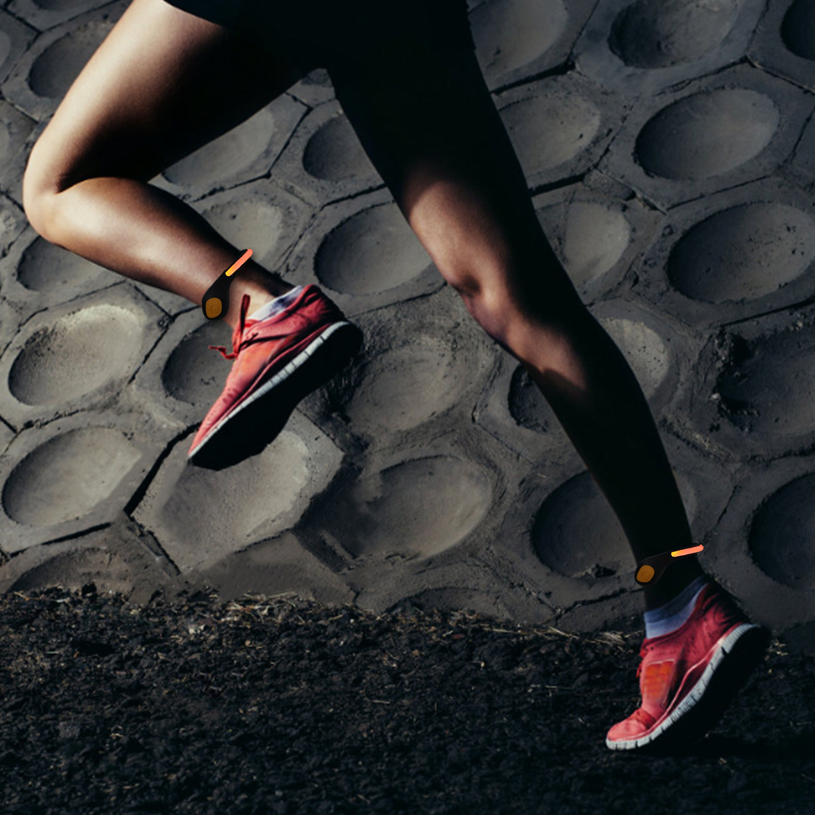 Reflective Night Running Shoes - 2 шт. светодиодные светоотражающие клипсы-фонарики для