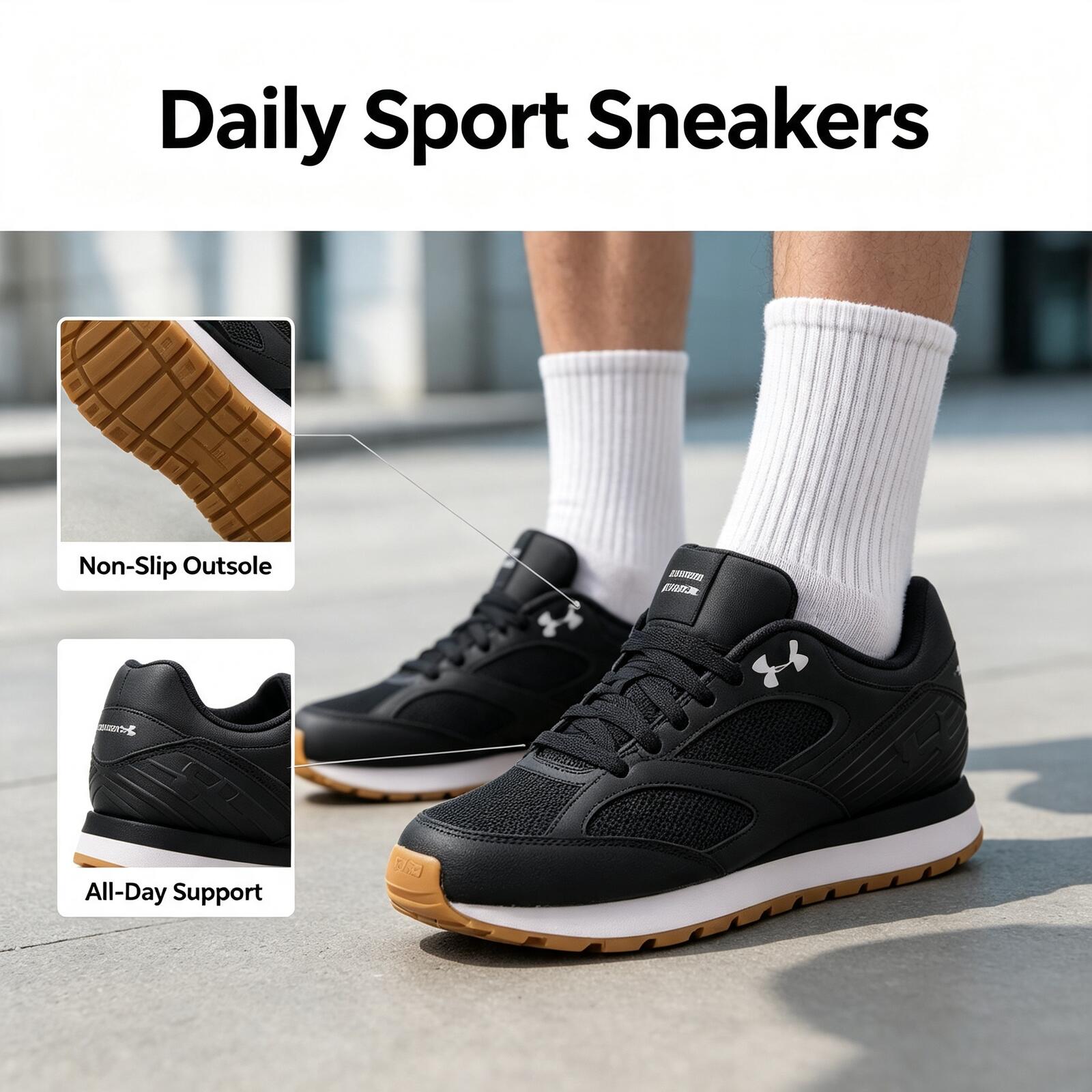 Air Cushion Jogger Shoes Men - Мужские кроссовки Under Armour Jogger Minimalist: