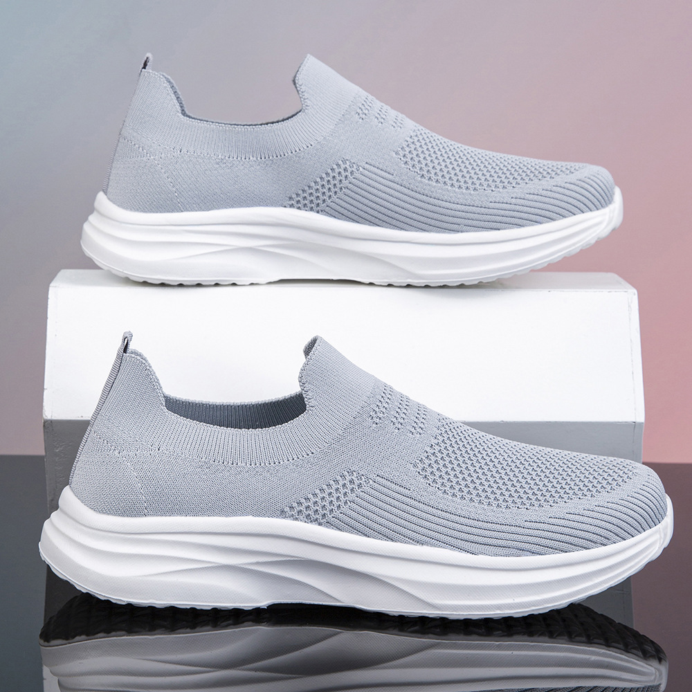Shock Absorbing Gym Trainers - Мужские легкие дышащие кроссовки для ходьбы