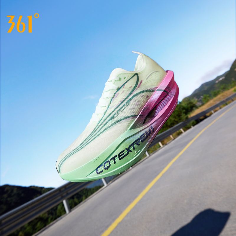 Carbon Plate Marathon Racing Shoes - Кроссовки 361 Degrees Furious Future 2.5