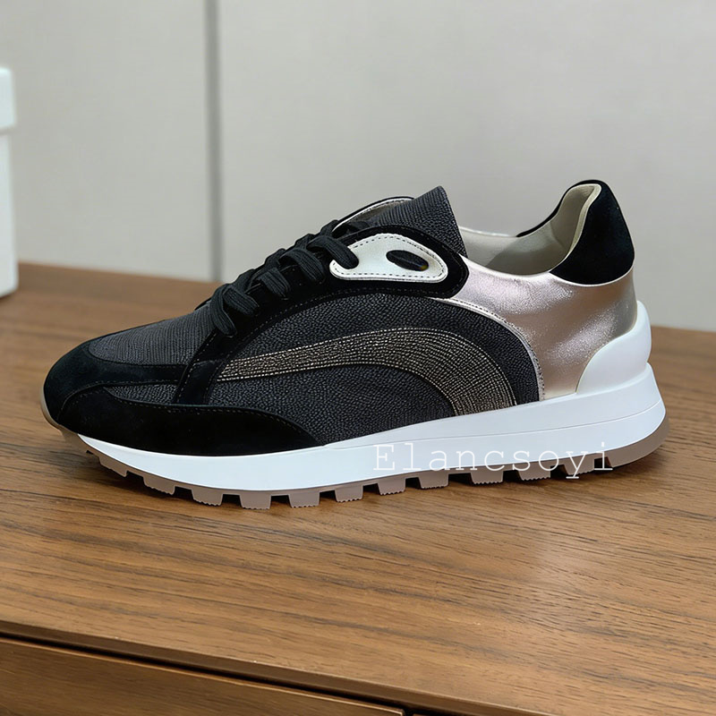 Женские кроссовки на шнуровке  – обзор и цена Knit Fabric Lace Up Sneakers