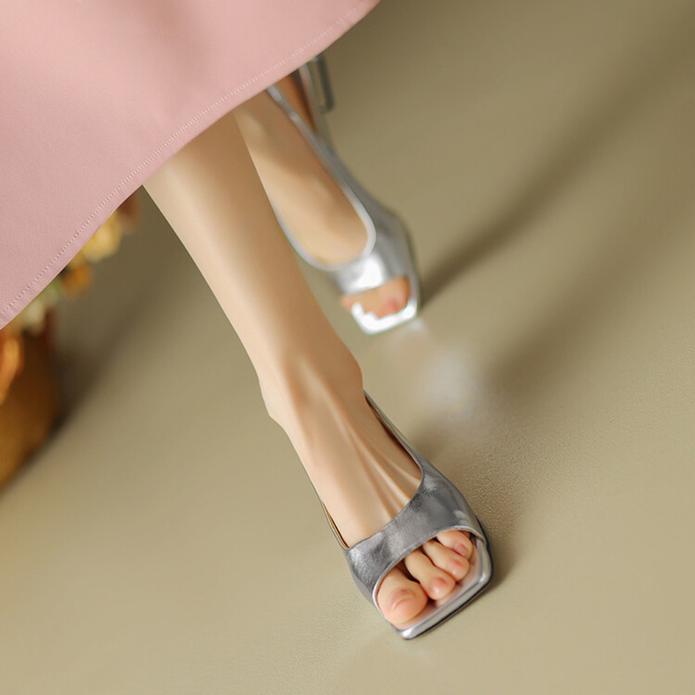 Удобные мягкие мюли с металлич – обзор и цена Sandals