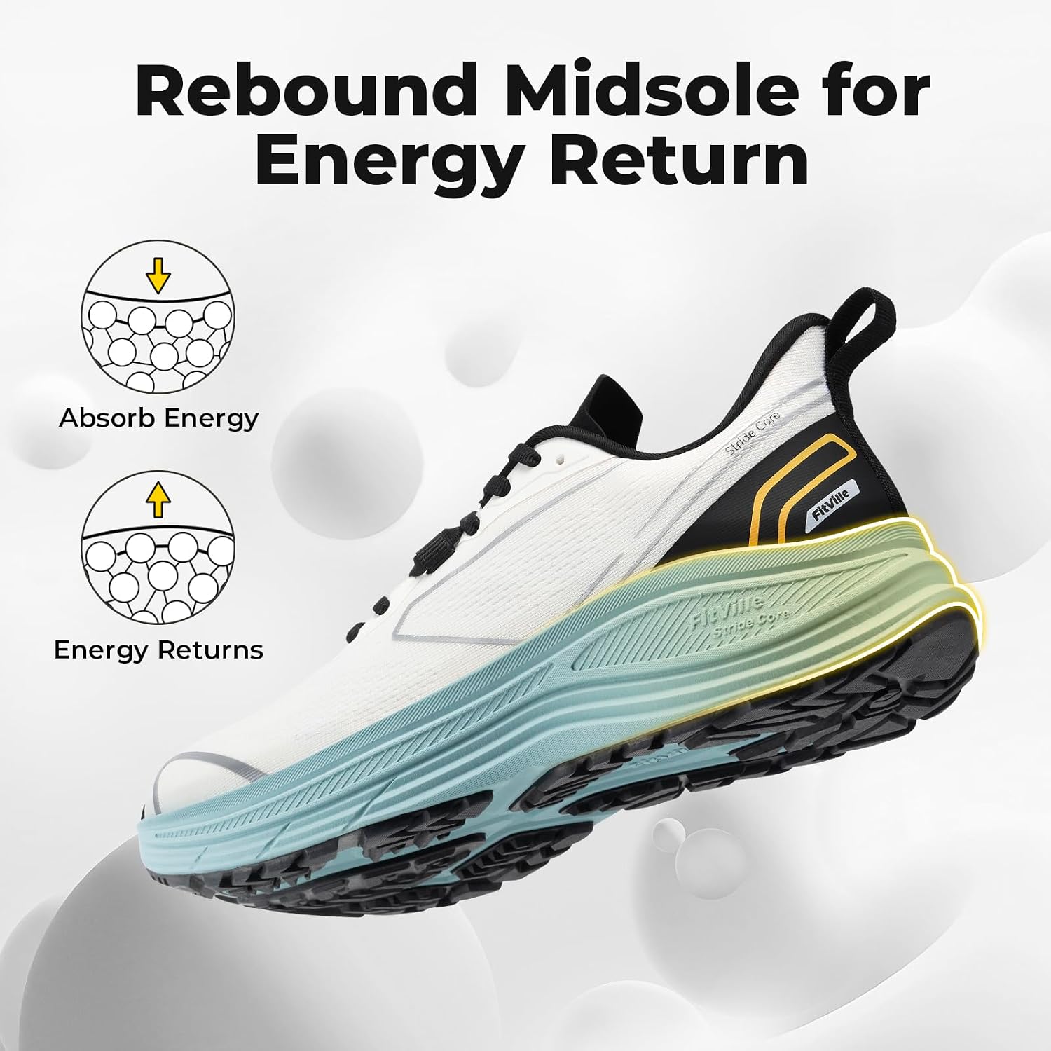 Мужские кроссовки FitVille для – обзор и цена Lightweight Road Running Shoes