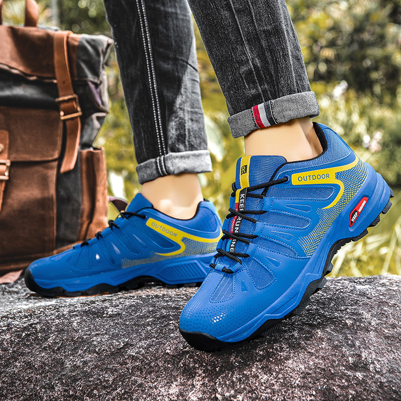 Мужская походная обувь на шнур – обзор и цена Anti Slip Trail Running Sneakers