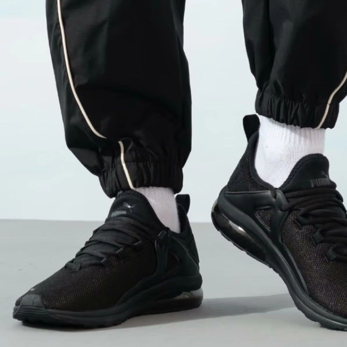 Мужские повседневные кроссовки – обзор и цена Knit Fabric Lace Up Sneakers